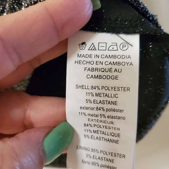 Metallic Party Blouse - Picture 5 of 5